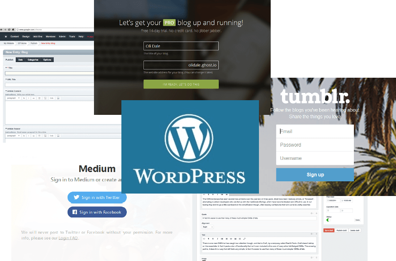 Всё еще актуальные альтернативы WordPress