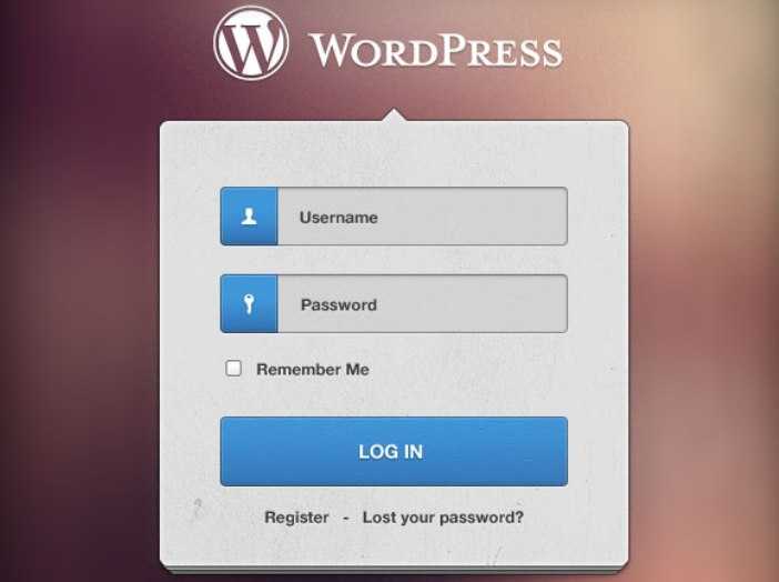 Кое-что об авторизации в WordPress