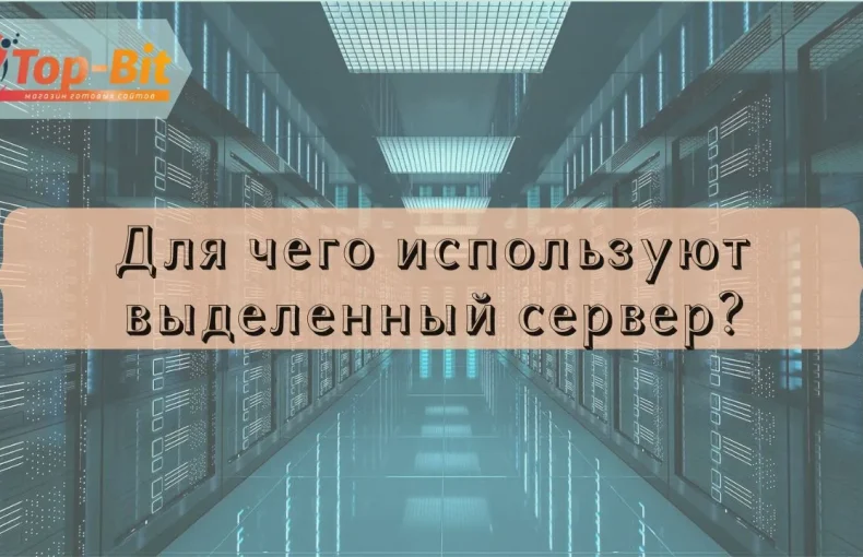 Для чего используют выделенный сервер и что он из себя представляет?