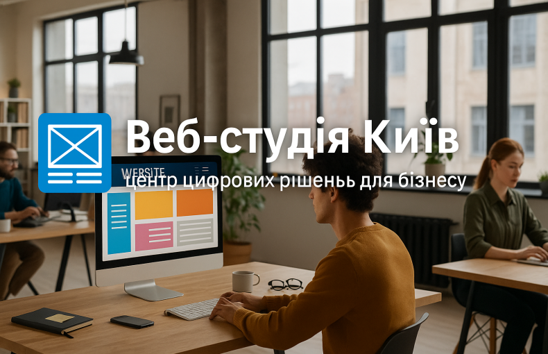 Веб-студія у Києві — професійна розробка сайтів для бізнесу
